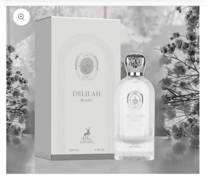 DELILAH BLANC WOMEN EDP 100ML ( 3.4OZ  ) BY MAISON ALHAMBRA