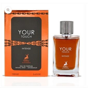 YOUR TOUCH INTENSE MEN EDP  - 100ML  ( 3.4 OZ ) BY MAISON ALHAMBRA