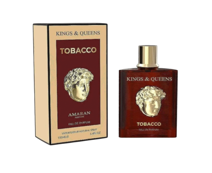 KINGS &  QUEENS TOBACCO MEN EDP  -  100ML  ( 3.4OZ  ) BY AMARAN