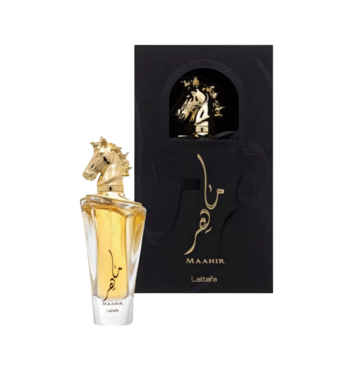 MAAHIR GOLD MEN EDP  - 100ML  ( 3.4OZ  ) BY LATTAFA