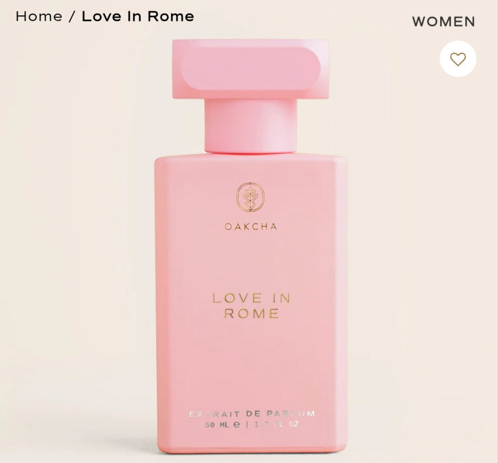 LOVE IN ROME WOMEN BY OAKCHA Inspired By : Valentino's Donna Born in Roma ( Retail Price $130) Scent Family: Vanilla- Fruity- Woody Eau de Parfum. size 50ml/ 1.7oz - Image 2
