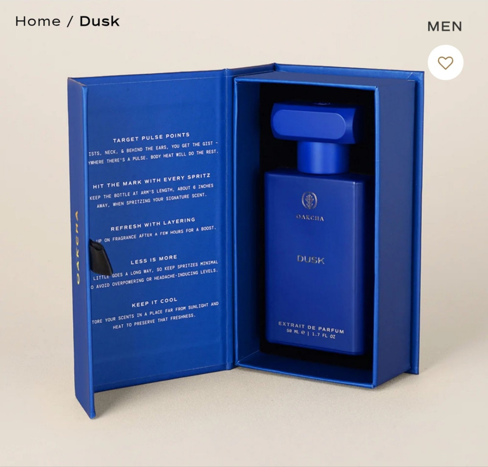 DUSK BY OAKCHA Inspired by : Chanel Bleu De Chanel (Retail Price $125) size 50ml/1.7oz scent family: Citrus-woody-Green - Image 2