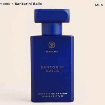 SANTORINI SAILS MEN BY OAKCHA Inspired by : Paco Rabanne 1 million (Retail Price $106) size 50ml scent family: spicy- citrus- Amber