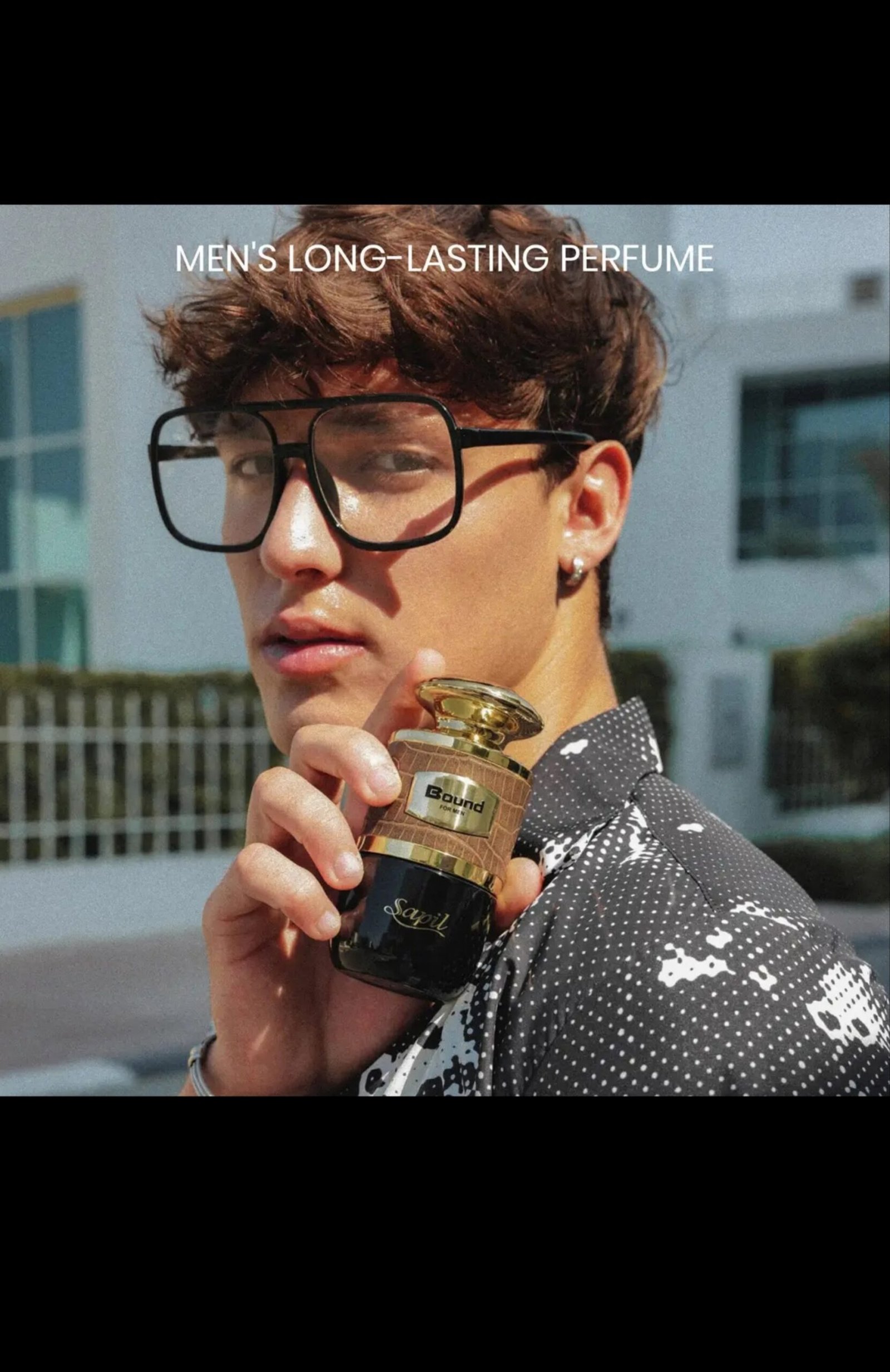 SAPIL BOUND EAU DE TOILETTE FOR MEN LUXURY SCENT (100ML)