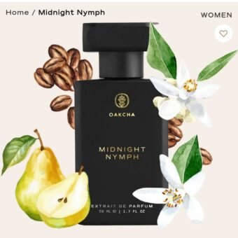 MIDNIGHT NYMPH WOMEN inspired by: YSL Black Opium size 50ml  ( 1.7 oz ) scent family: vanilla  ,sweet, floral
